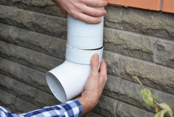 Drainage Downspout Repair in Grand Blanc
